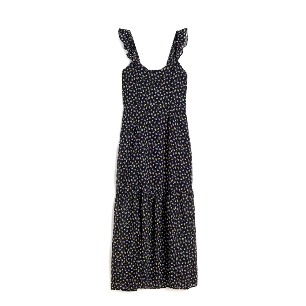 Open-Backed Chiffon Dress - NEW w Tags